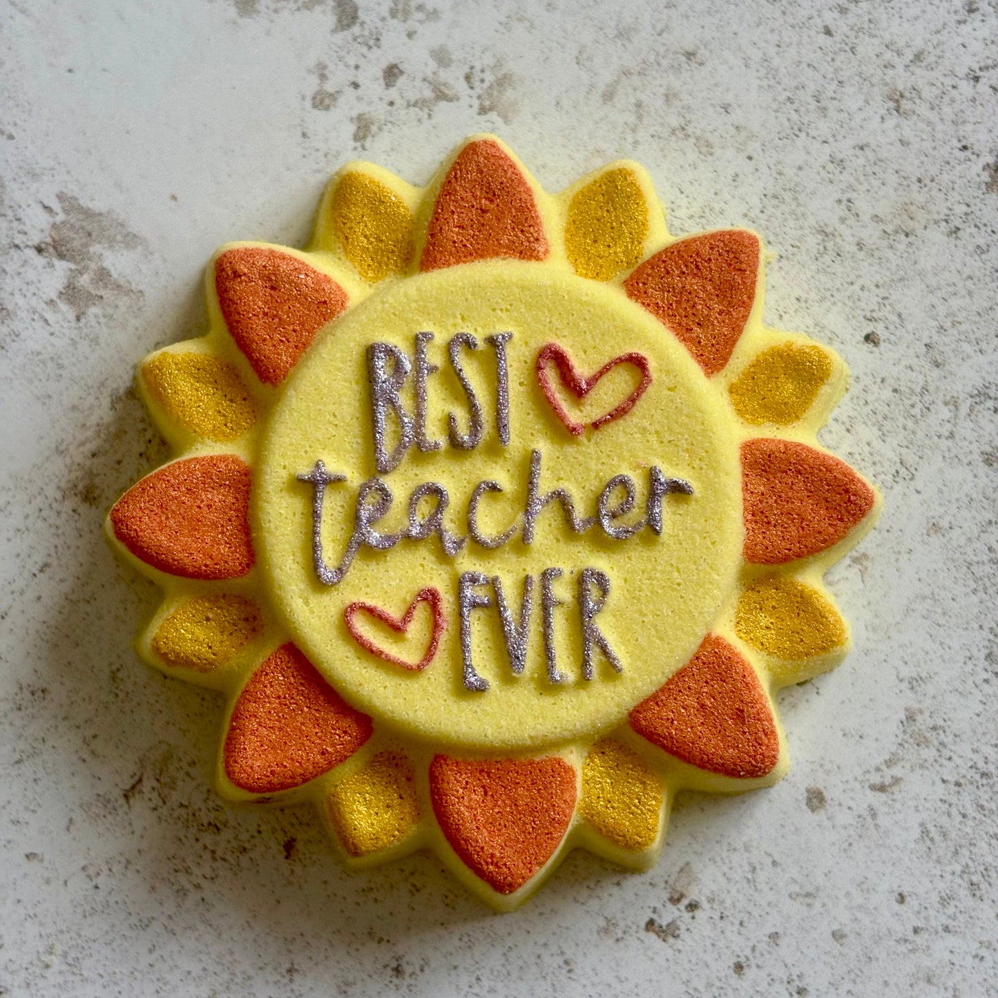 best teacher gift handmade natural bath bomb