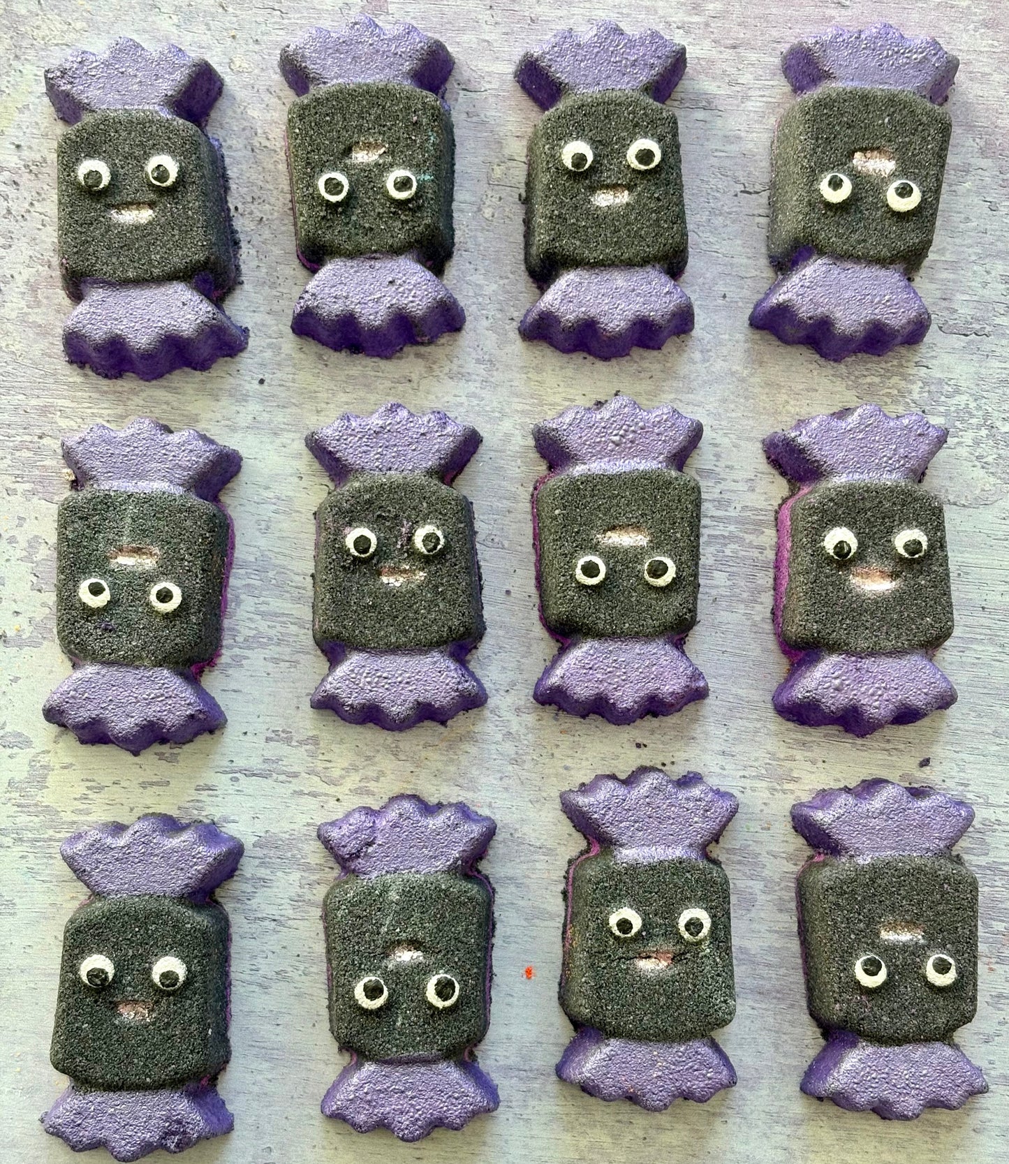 handmade natural halloween sweet candy bath bomb
