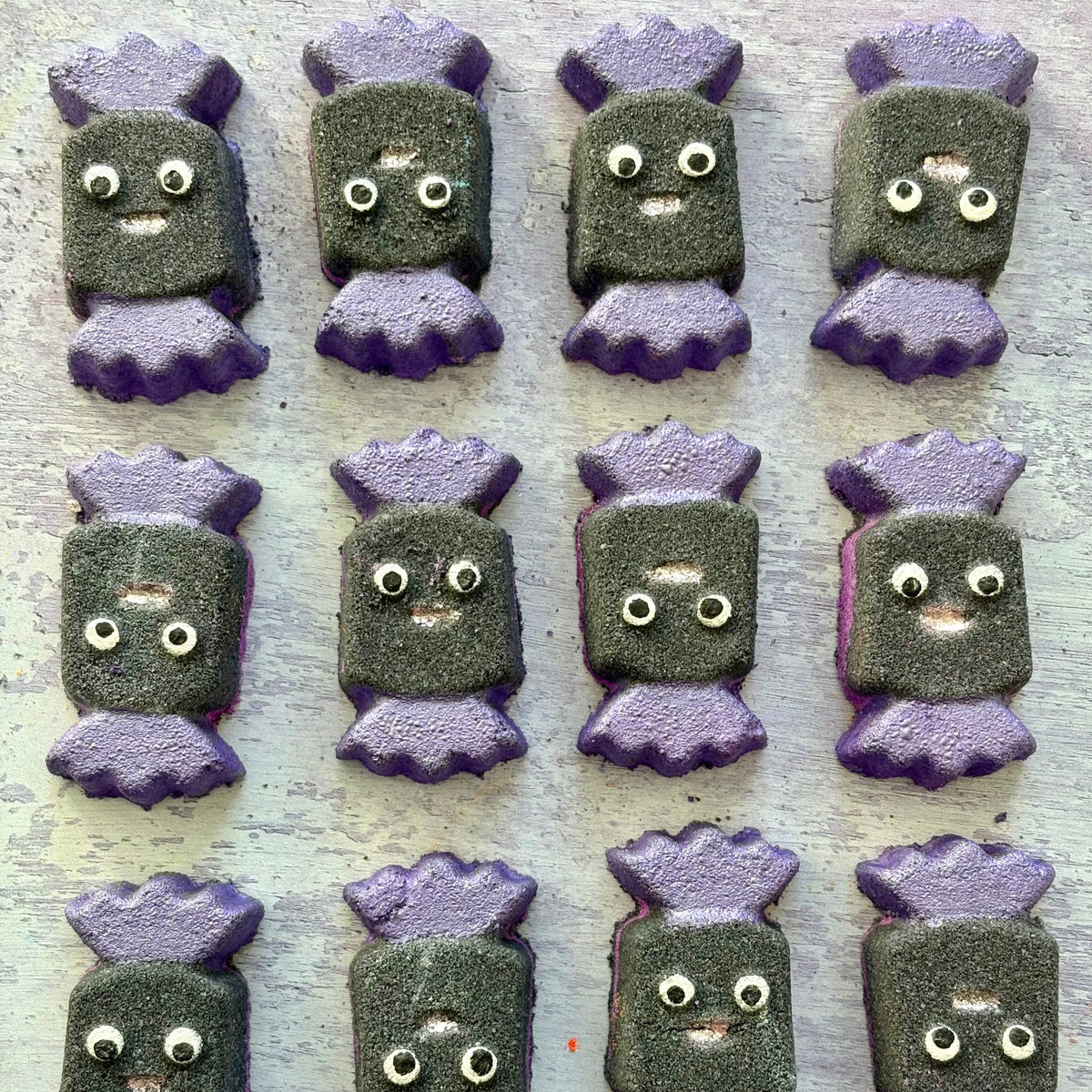 handmade natural halloween sweet candy bath bomb
