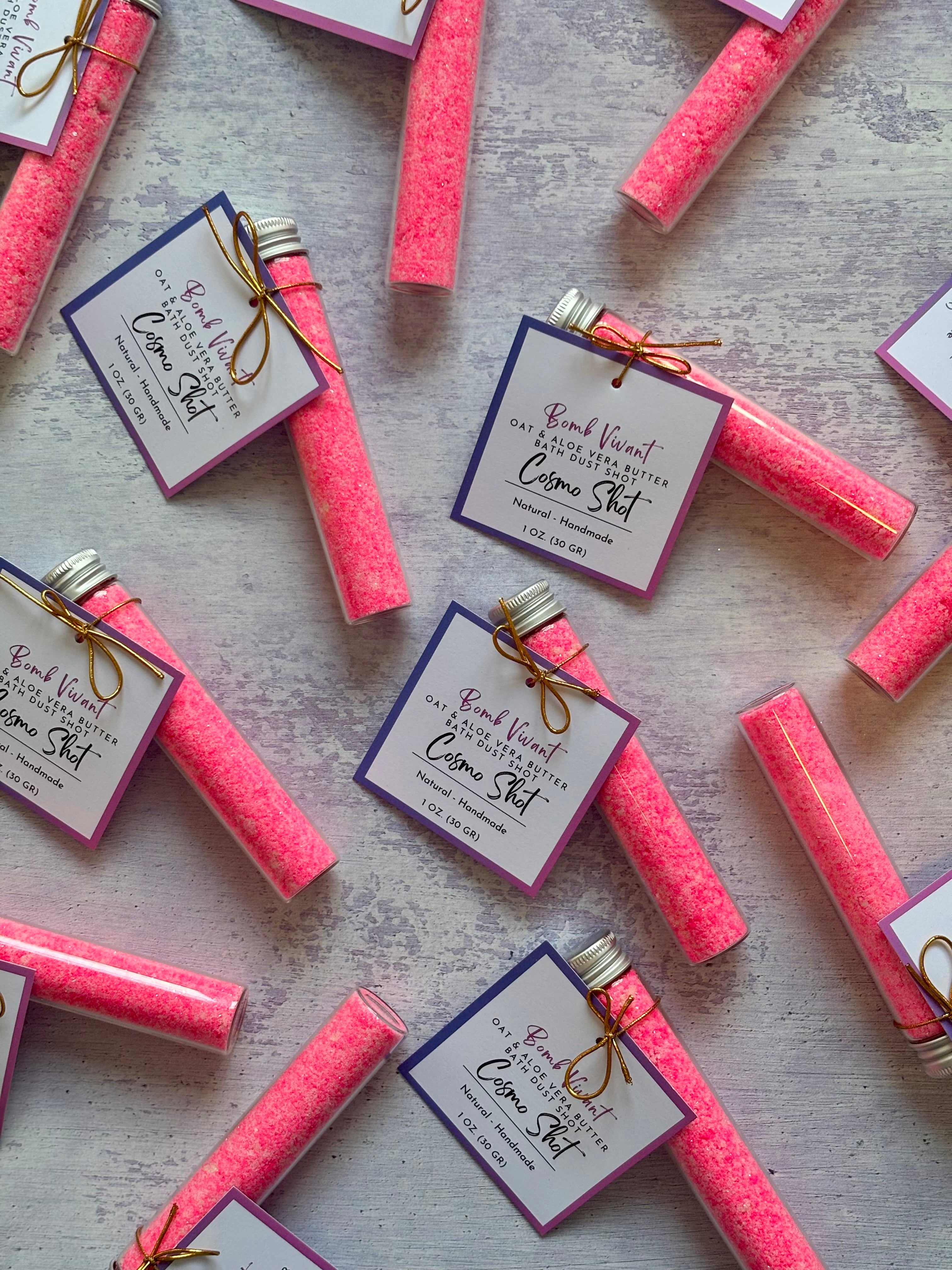 handmade natural bath dust