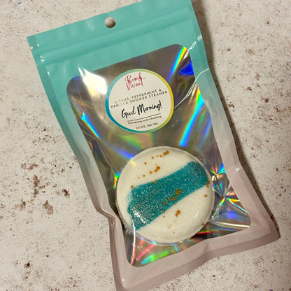 handmade natural shower steamer