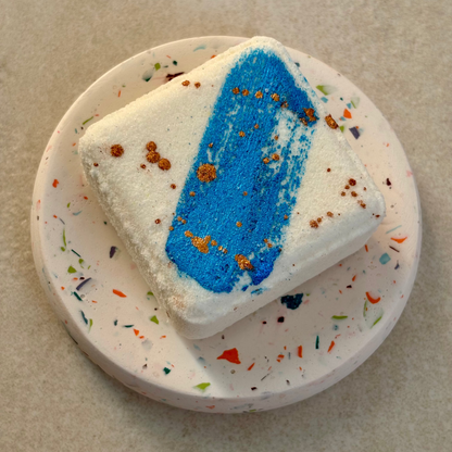 handmade, natural shower steamer citrus peppermint