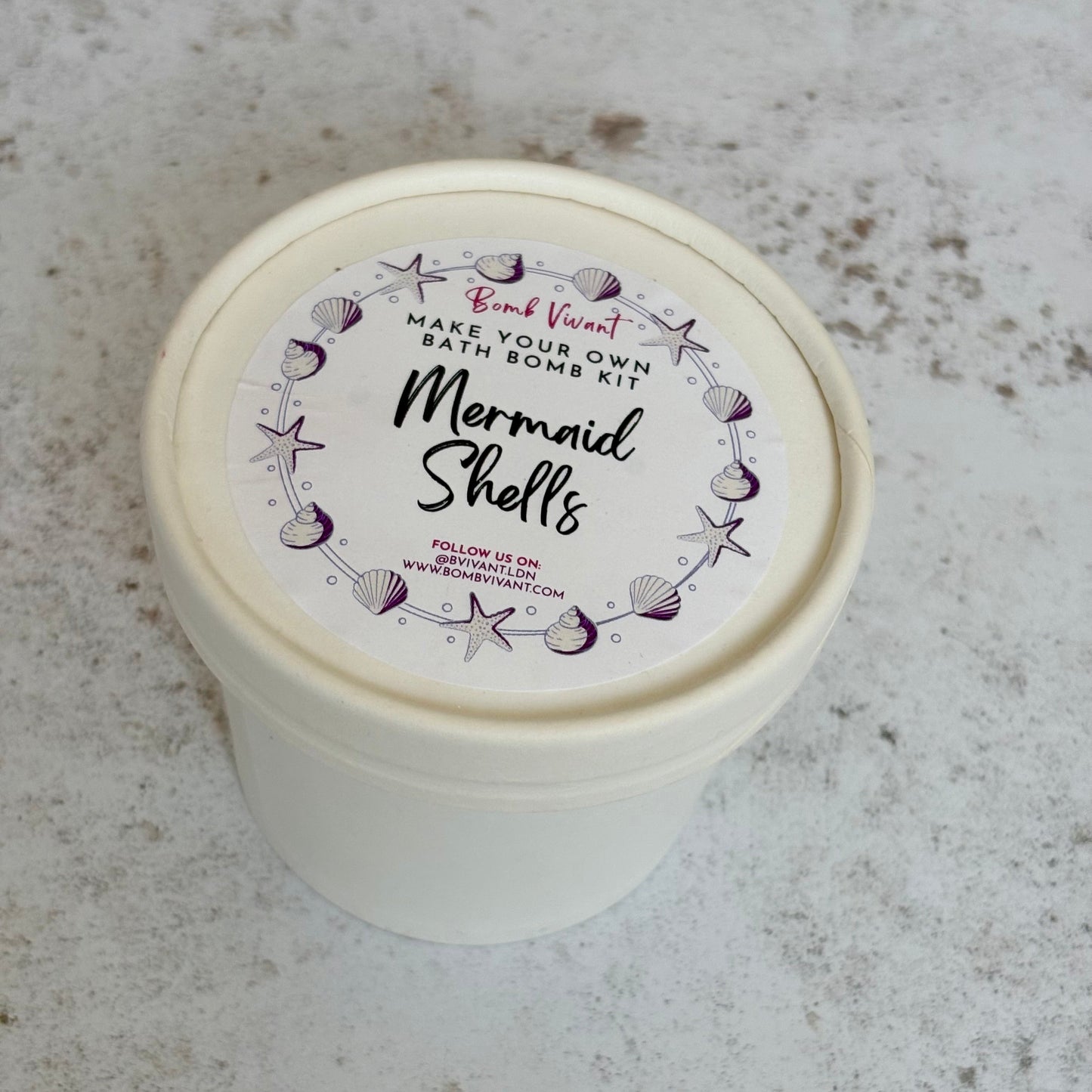 mermaid make your own bath bomb kit handmade natural