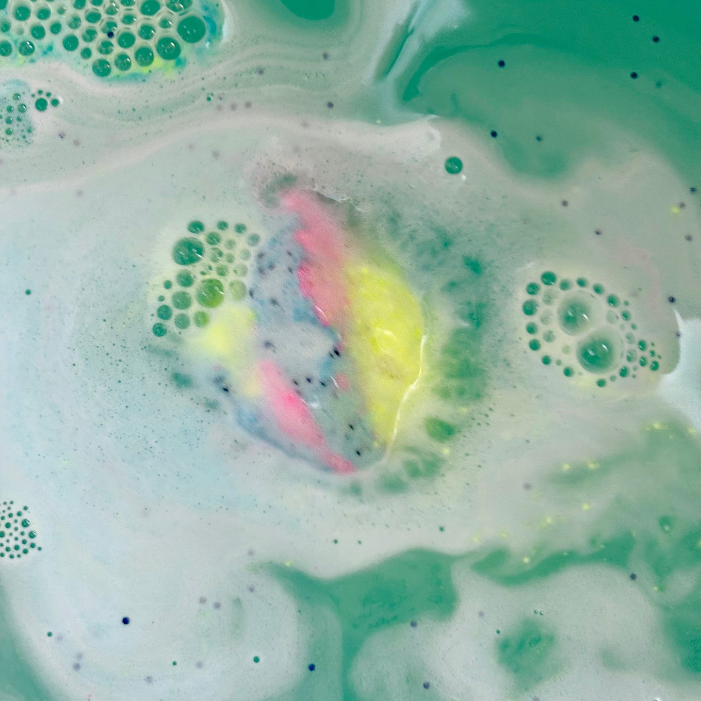 superhero toy inside bath bomb handmade natural