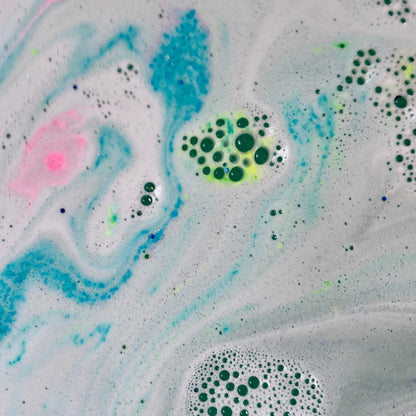 superhero toy inside bath bomb handmade natural