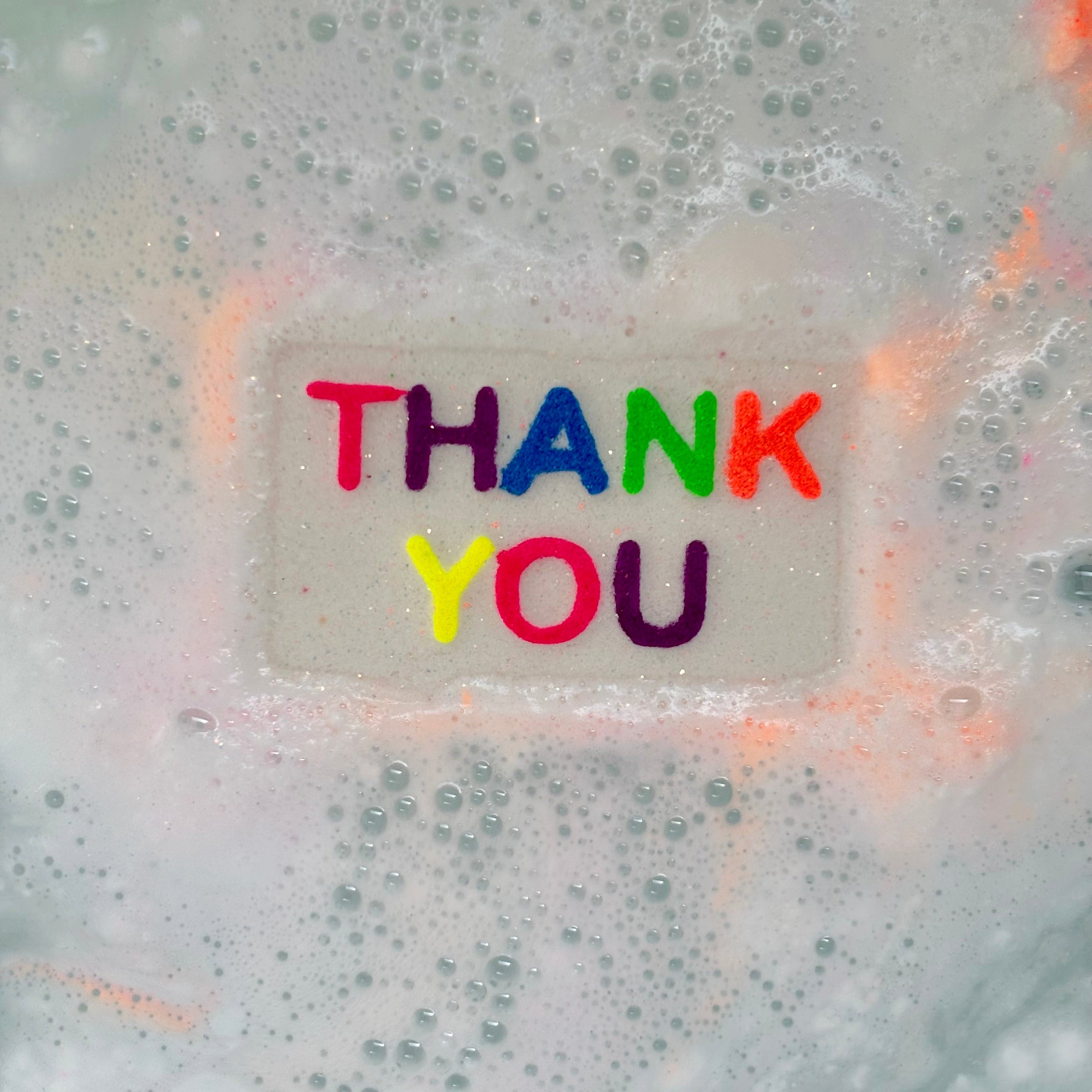 handmade natural bath bomb thank you gift