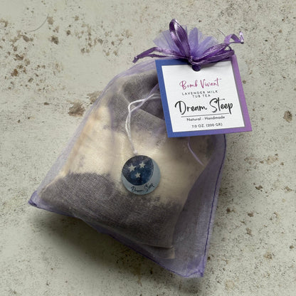 lavender coconut milk tub tea bath tea handmade natural bath bombs sleep product