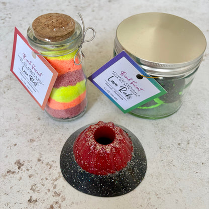 volcano bath time potion play set